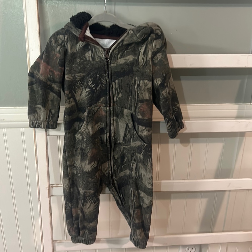 Camo overalls ocean and coast brand